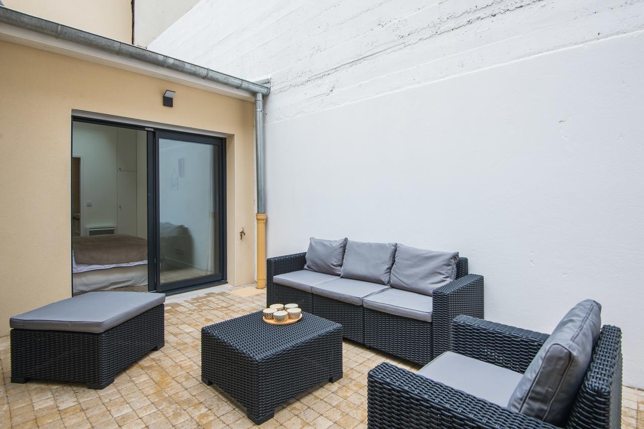 Vintage, F3 Avec Terrasse, Villa Saint Charles Paříž Exteriér fotografie